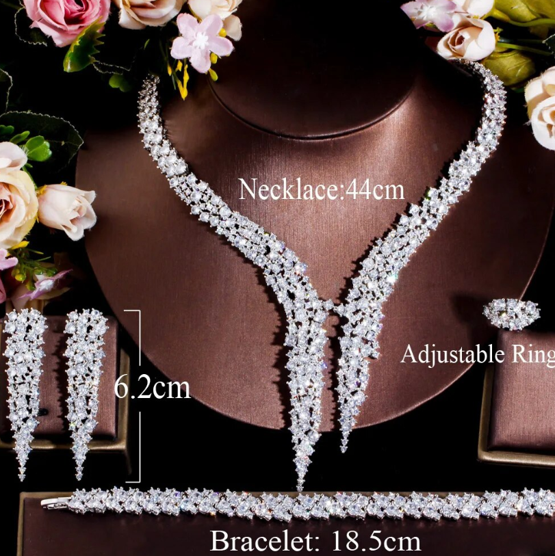 heavy bridal necklace set