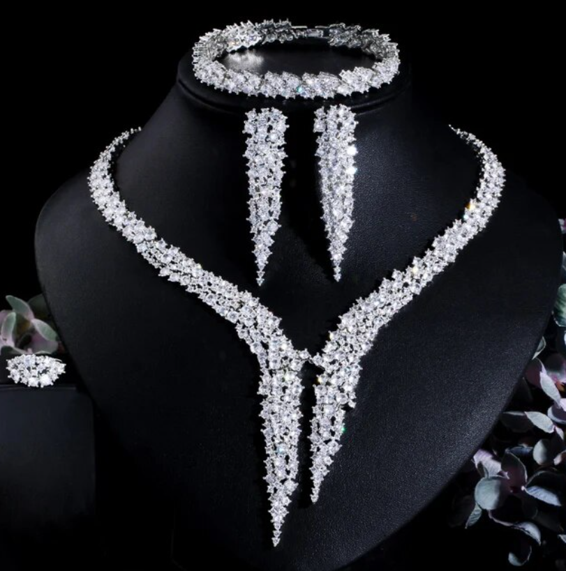 heavy bridal necklace set