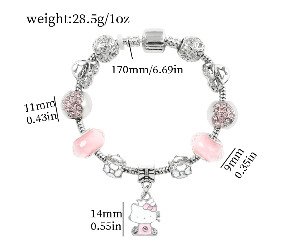 Hello Kitty Matching Charm for Bracelet