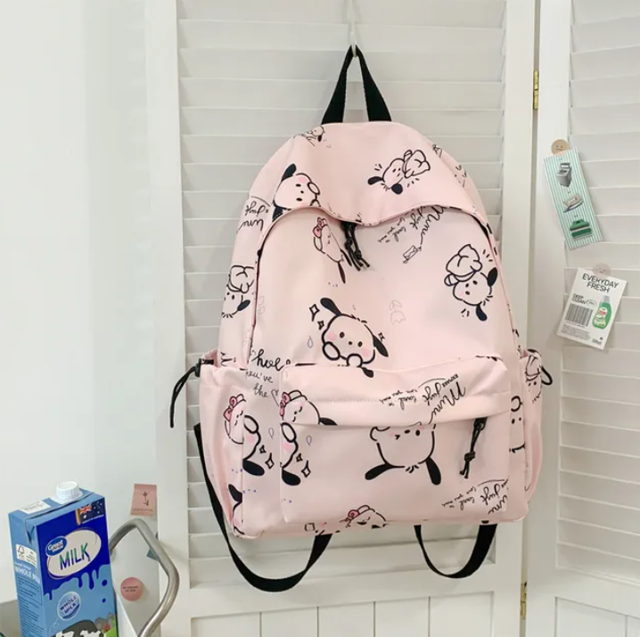 Cute Pochacco Schoolbag