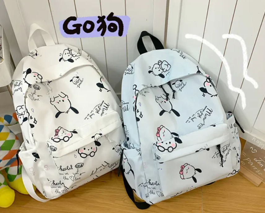 Cute Pochacco Schoolbag