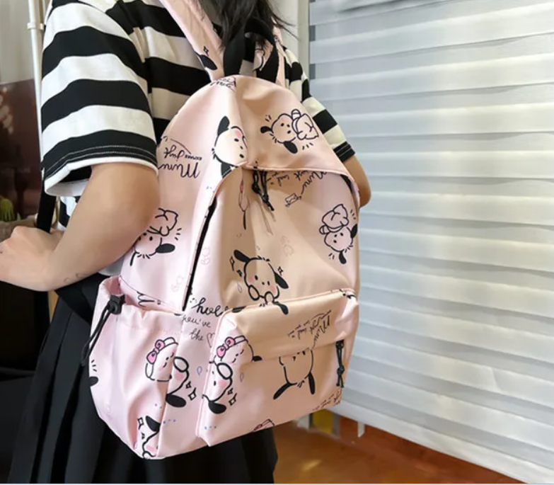 Cute Pochacco Schoolbag