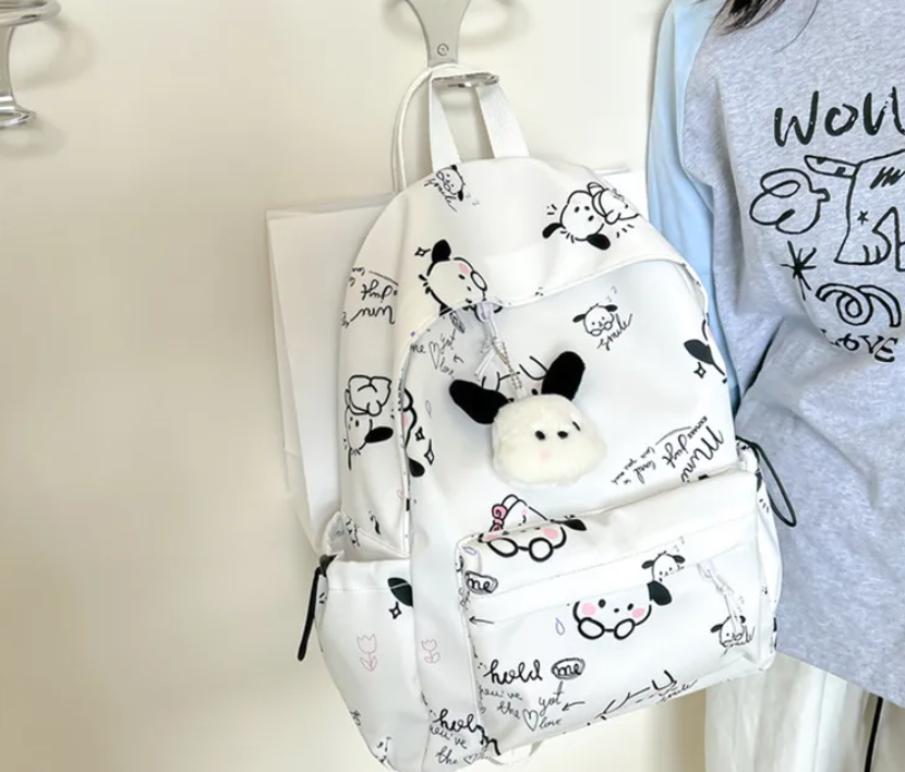 Cute Pochacco Schoolbag