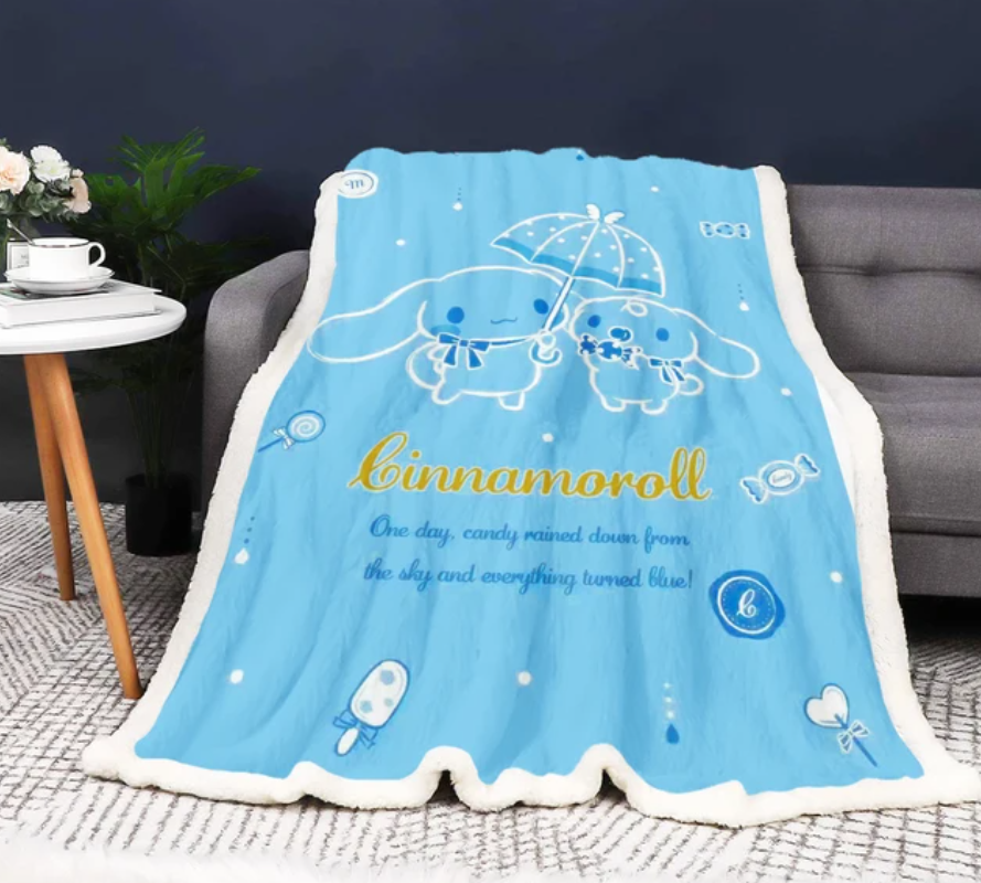 Cinnamoroll Blanket Of Various Sizes