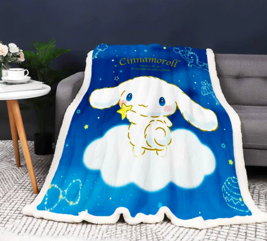 Cinnamoroll Blanket Of Various Sizes