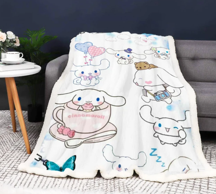 Cinnamoroll Blanket Of Various Sizes