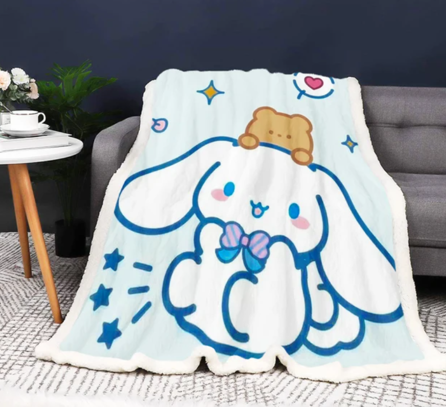 Cinnamoroll Blanket Of Various Sizes