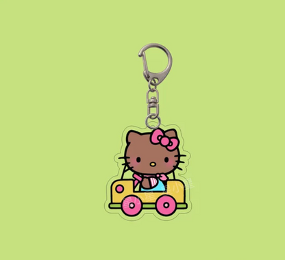 Hello Kitty Hawaii Acrylic Keychain