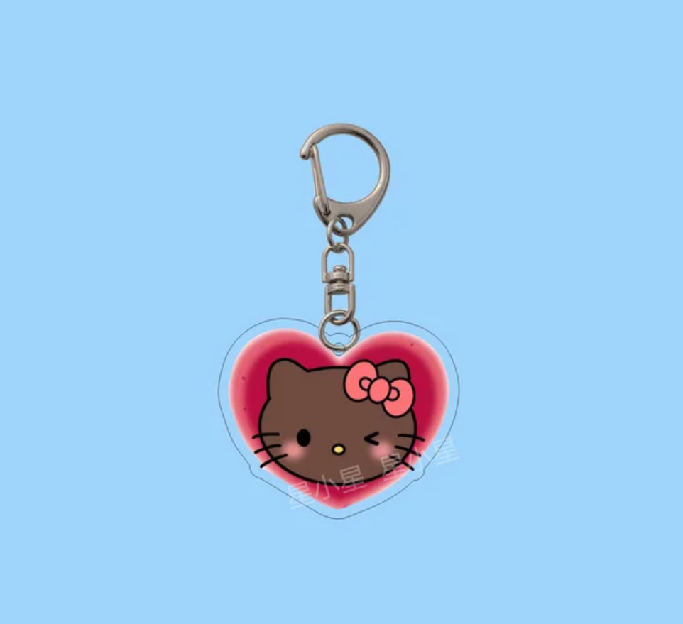 Hello Kitty Hawaii Acrylic Keychain