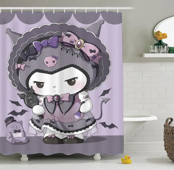 Kuromi Shower Curtains