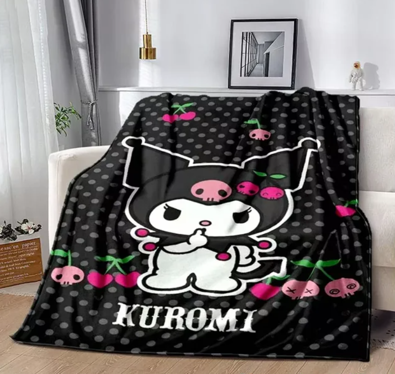 Kuromi Blanket