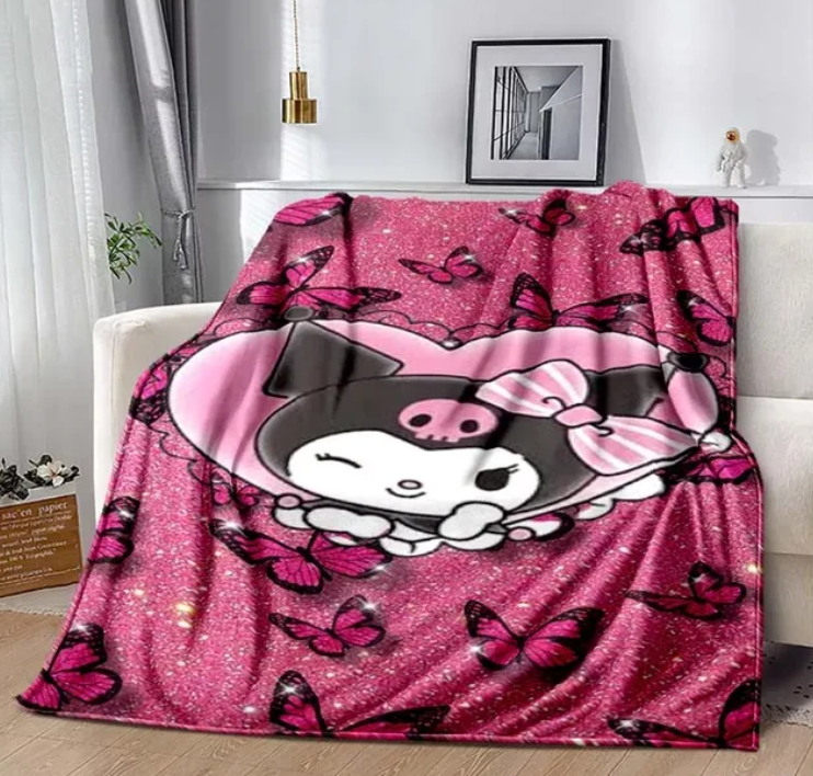 Kuromi Blanket