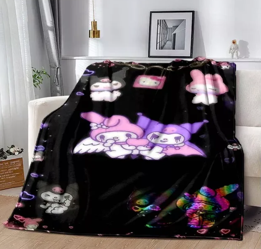 Kuromi Blanket