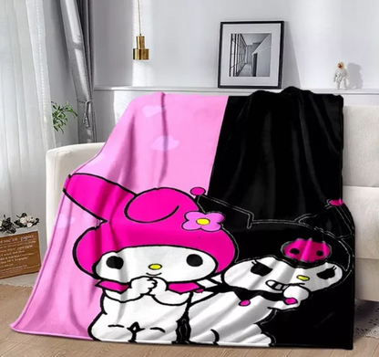 Kuromi Purple Blanket | Sanrio Birthday Gift