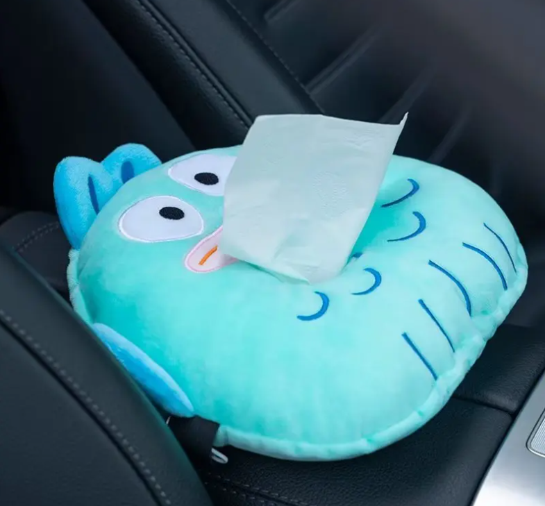 Sanrio Plush Car Tissue Box