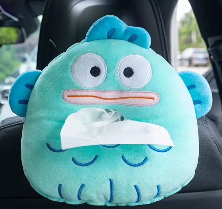 Sanrio Plush Car Tissue Box