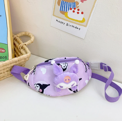 Hello Kitty Waist Bag - Cute Crossbody Coin Purse for Girls