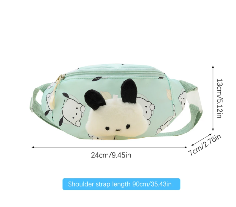 Hello Kitty Waist Bag - Cute Crossbody Coin Purse for Girls