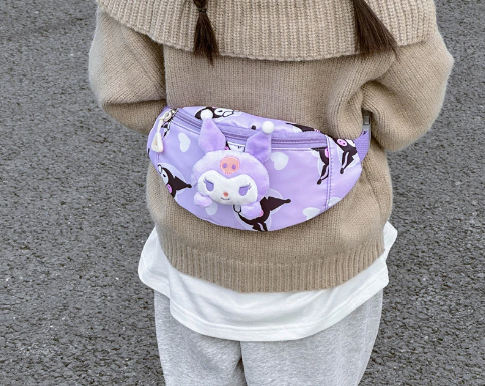 Hello Kitty Waist Bag - Cute Crossbody Coin Purse for Girls