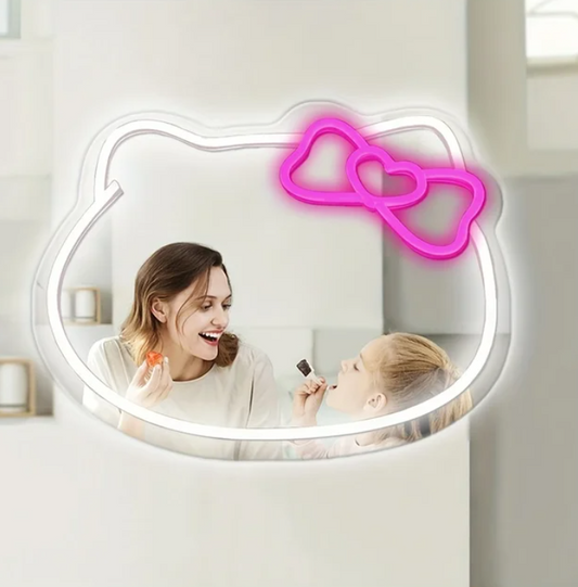 Hello Kitty Neon Mirror