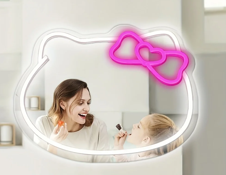 Hello Kitty Neon Mirror