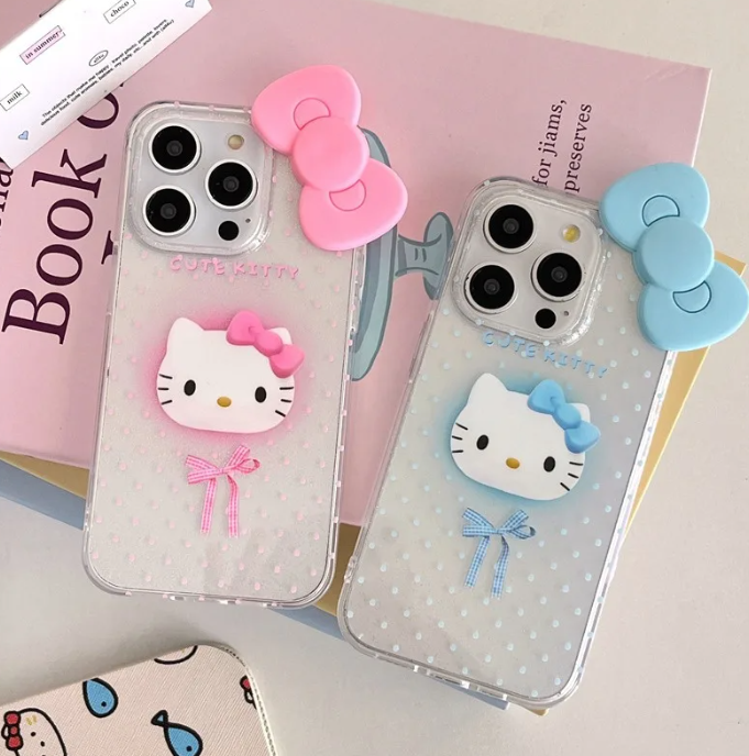 Matching Hello Kitty Phone Case