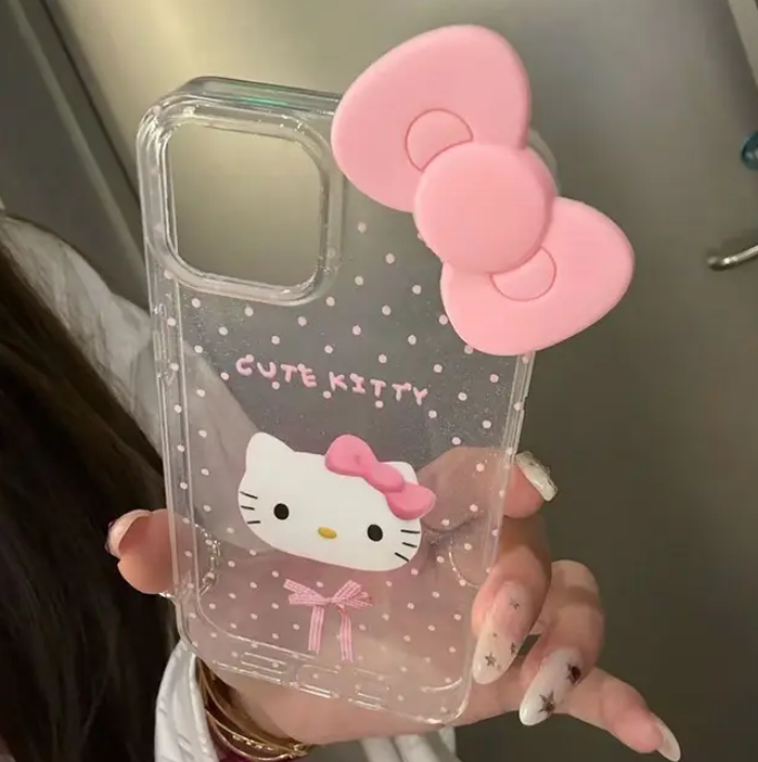 Matching Hello Kitty Phone Case