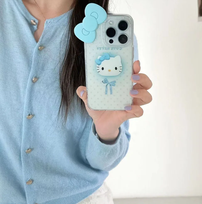 Matching Hello Kitty Phone Case