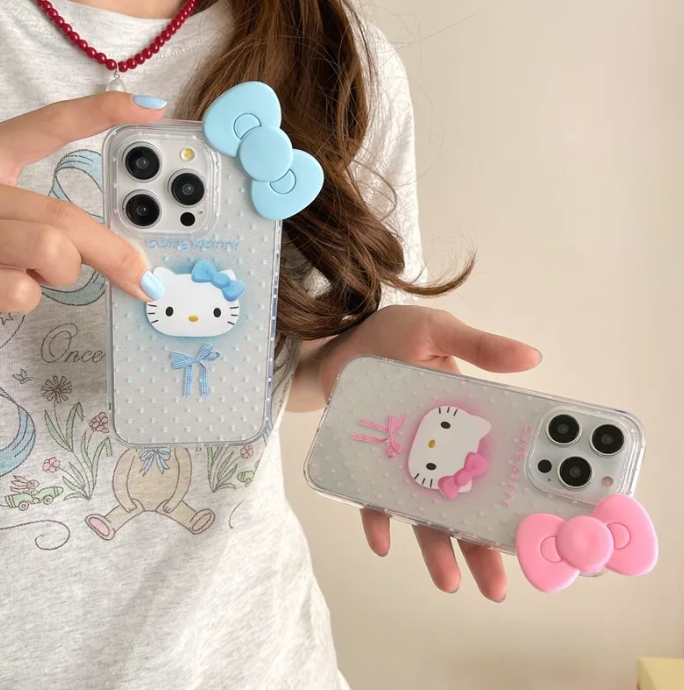 Matching Hello Kitty Phone Case