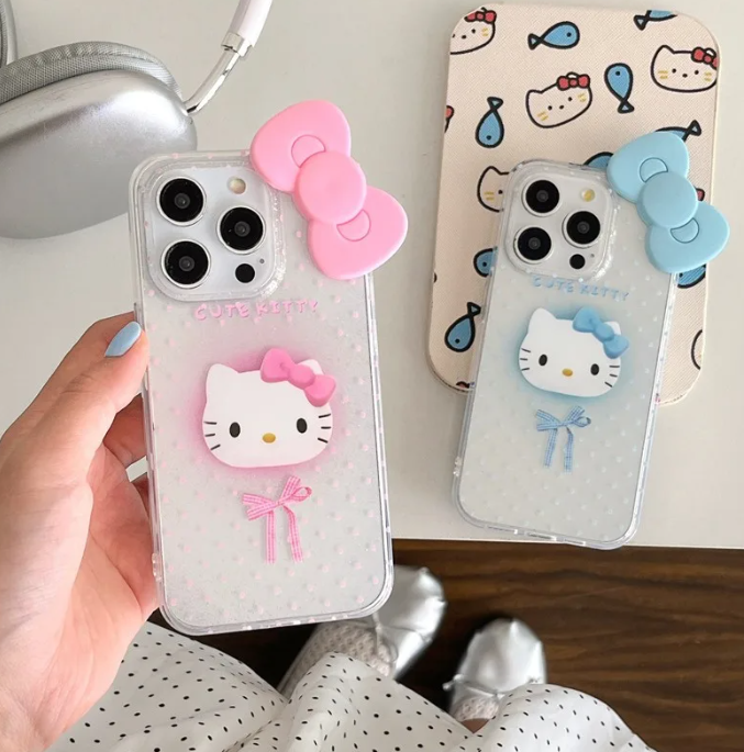 Matching Hello Kitty Phone Case