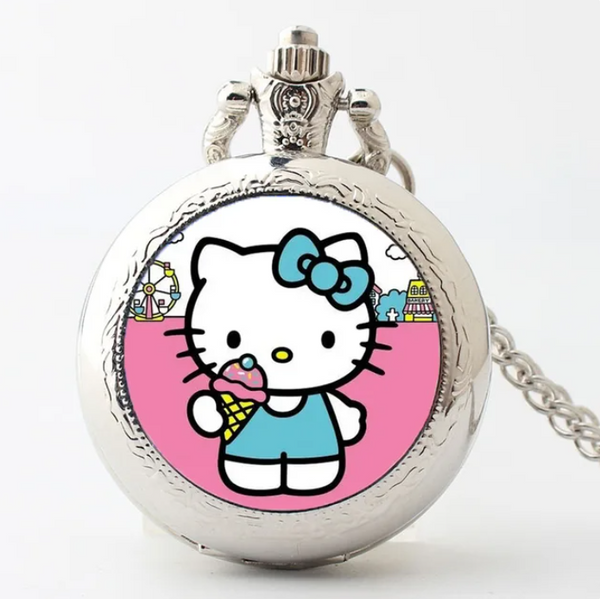 Hello Kitty Necklace Watch