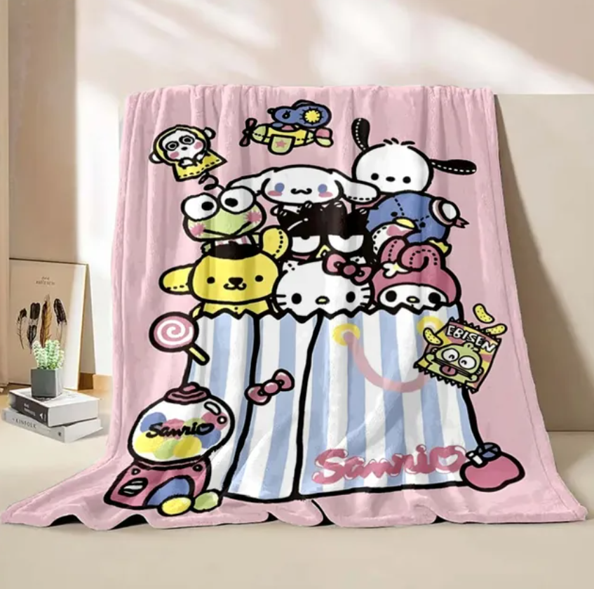 Sanrio Hello Kitty Throw Blanket