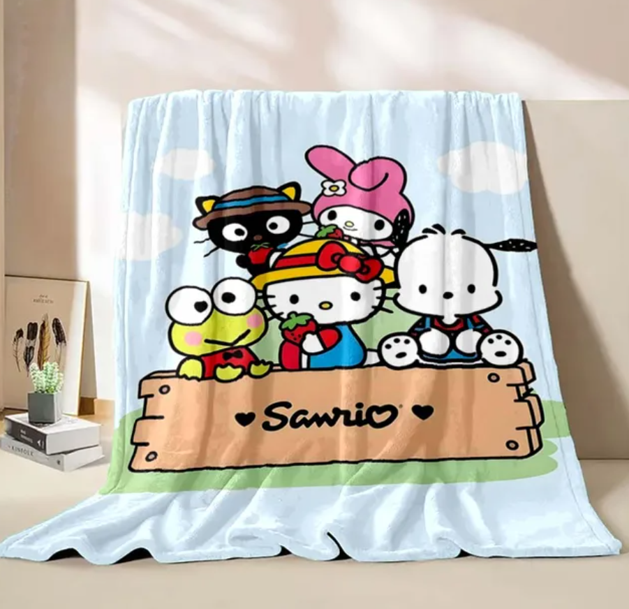 Sanrio Hello Kitty Throw Blanket