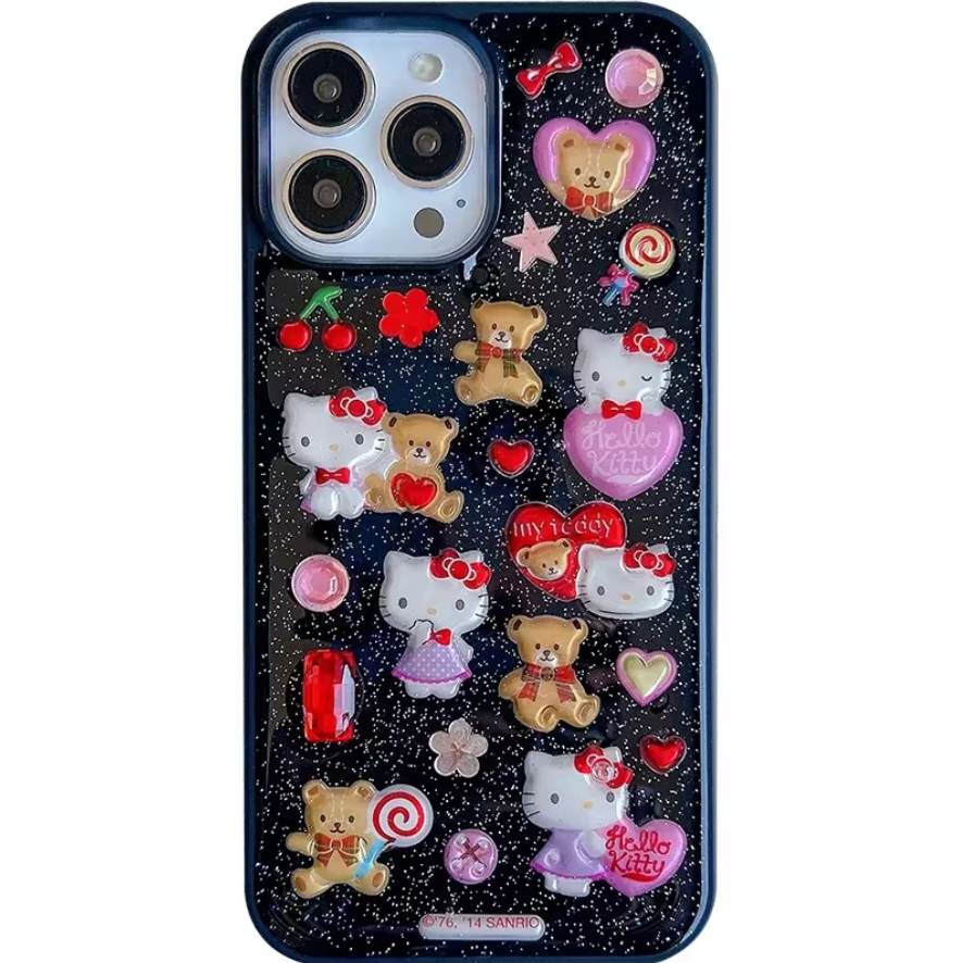 Hello Kitty 3D Case With Pendant