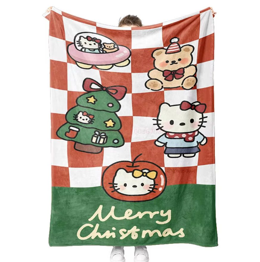 🎄 Sanrio Christmas Flannel Blanket🎄