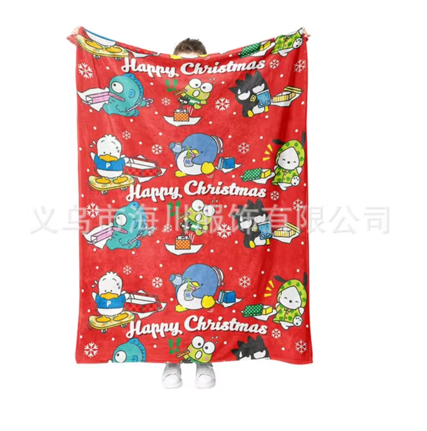 🎄 Sanrio Christmas Flannel Blanket🎄