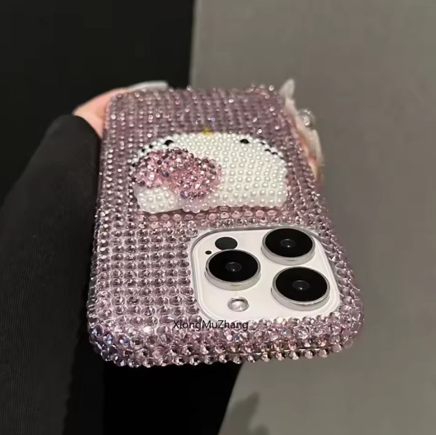 Hello Kitty Bling S25 Samsung Case