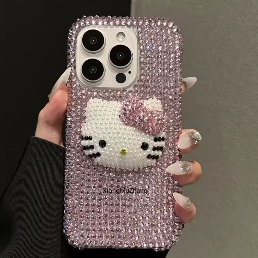 Hello Kitty Bling S25 Samsung Case