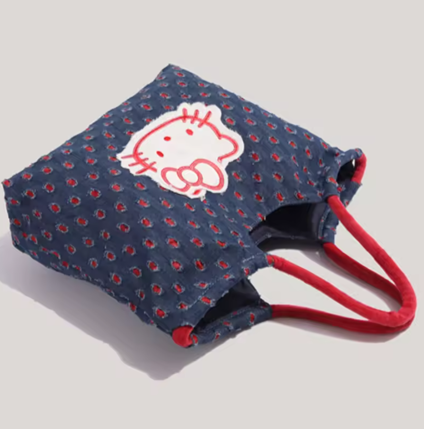 Hello Kitty Cowboy Canvas Bag