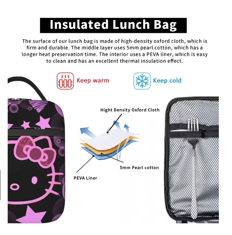 Hello Kitty Baggu Lunch Bag