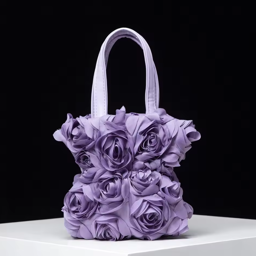 Floral Bag purple