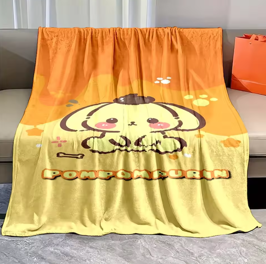 Pompompurin Blanket | Sanrio Plush Blanket