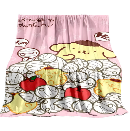 Pompompurin Blanket | Sanrio Plush Blanket