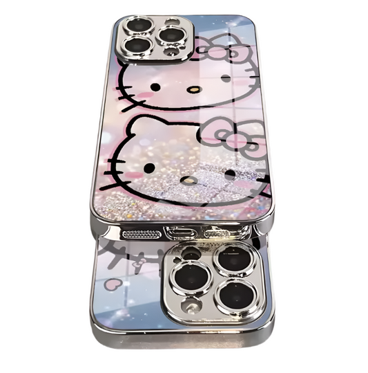 Hello Kitty Bling Mirror Case For Samsung A Series