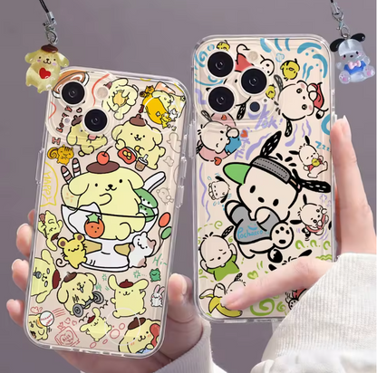 pochacco and purin iPhone case