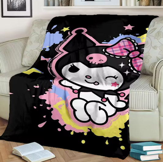 Kuromi Blanket