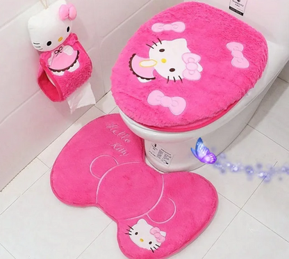 Hello Kitty Bathroom Set