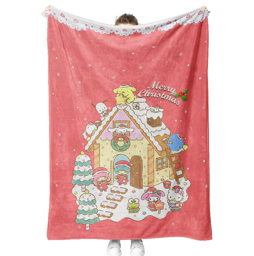 🎄 Sanrio Christmas Flannel Blanket🎄