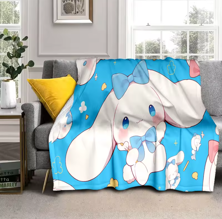 Cinnamoroll Blanket Of Various Sizes