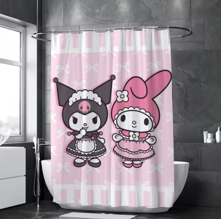 Kuromi Shower Curtains